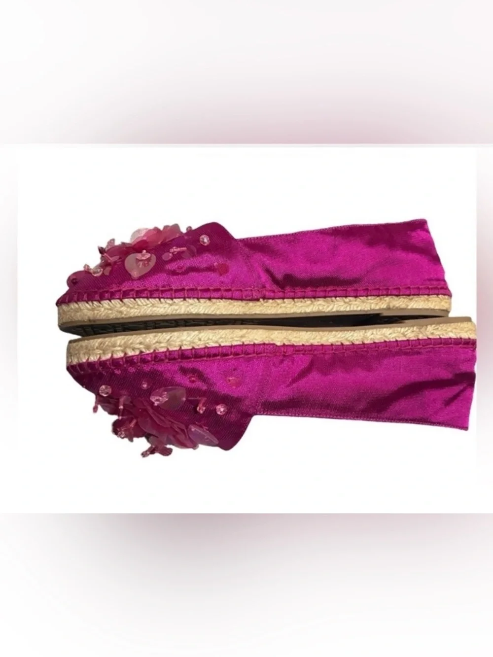 Dior Fushia Embellished
Espadrille Flats Pink
Authentic size 8.5 - Picture 7 of 12